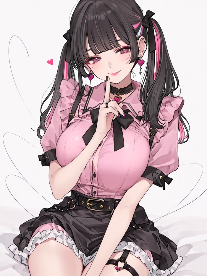Ảnh anime nữ dễ thương tóc dài