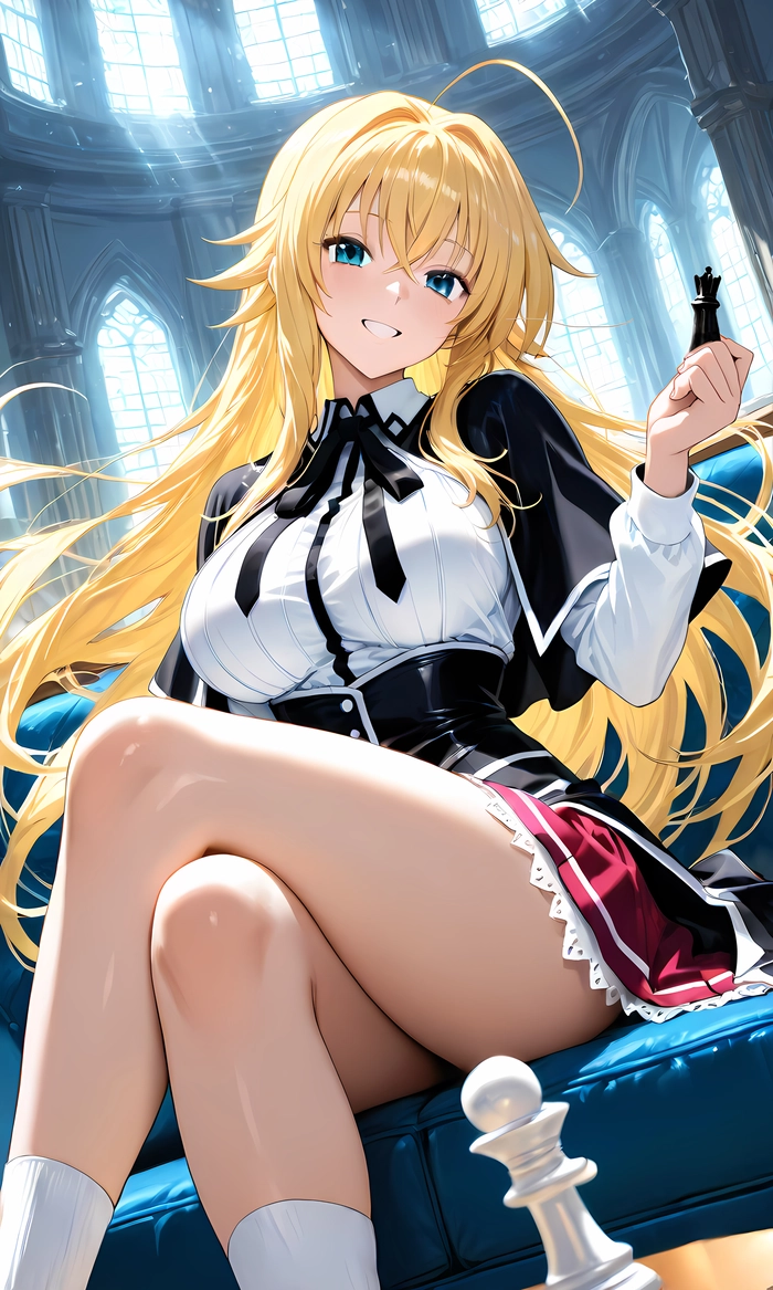 Ảnh anime nữ tóc dài thanh lịch