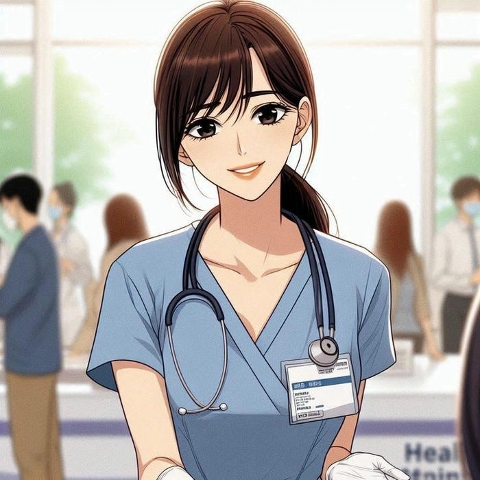 Ảnh bác sĩ hoạt hình cute mang phong cách trẻ trung