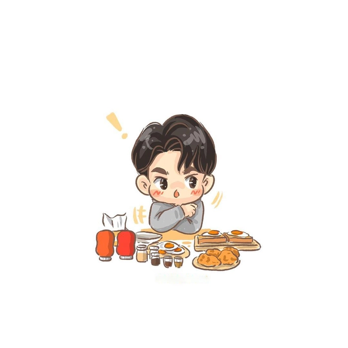 Ảnh chibi BrightWin cute ngộ nghĩnh