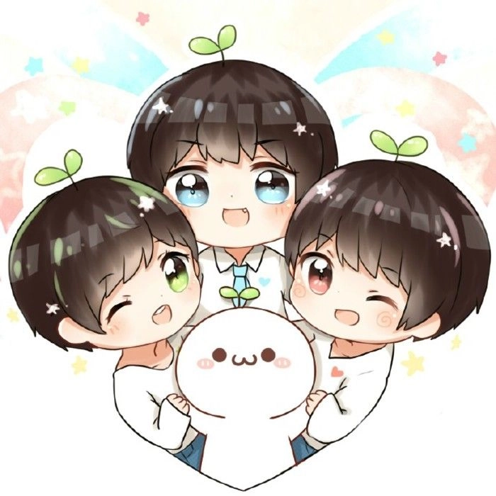 Ảnh chibi TFBoys cực dễ thương
