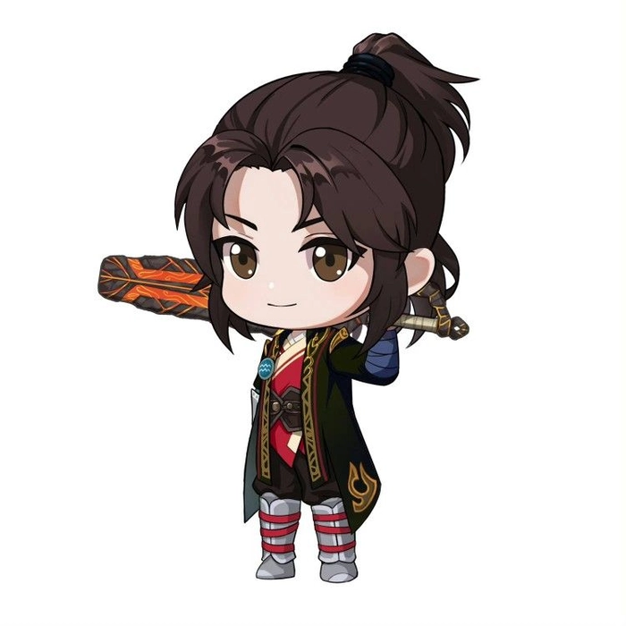 Ảnh chibi Tiêu Viêm đáng yêu khó cưỡng