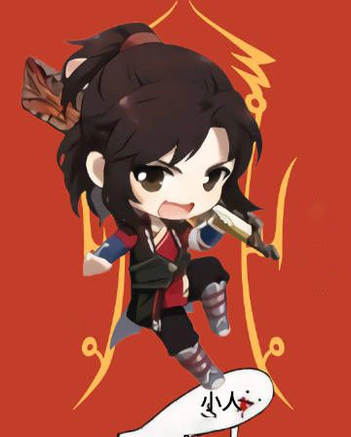 Ảnh chibi Tiêu Viêm dễ thương cuốn hút