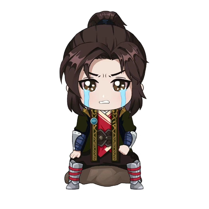 Ảnh chibi Tiêu Viêm dễ thương trong tiểu thuyết