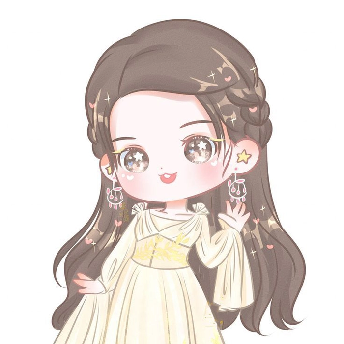 Ảnh chibi Triệu Lệ Dĩnh cute xinh xắn