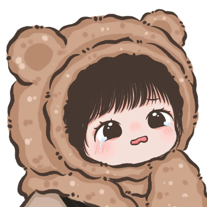 Ảnh chibi Triệu Lộ Tư cute dễ mến