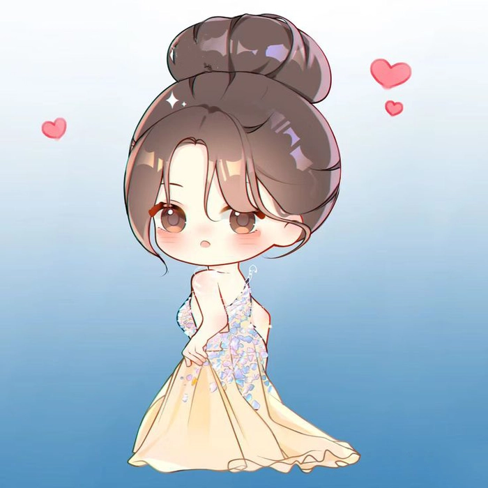 Ảnh chibi của Triệu Lộ Tư cute