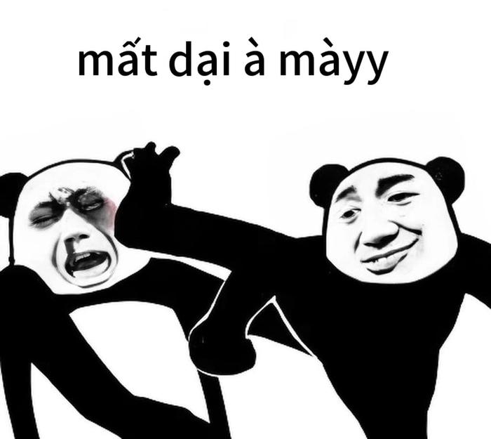 Ảnh chửi meme chất chơi bá đạo