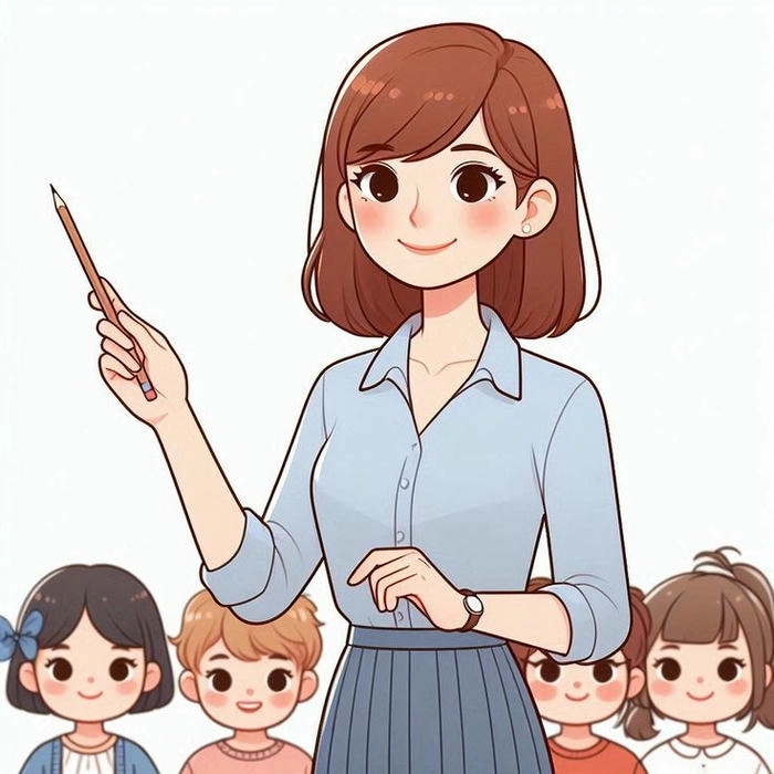 Ảnh cô giáo cute dễ thương đáng yêu
