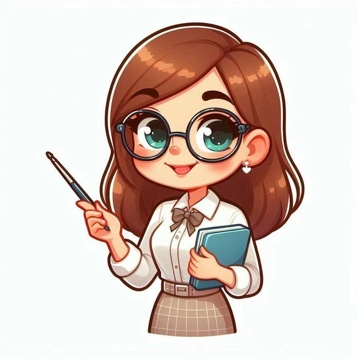 Ảnh cô giáo cute ngộ nghĩnh dễ thương