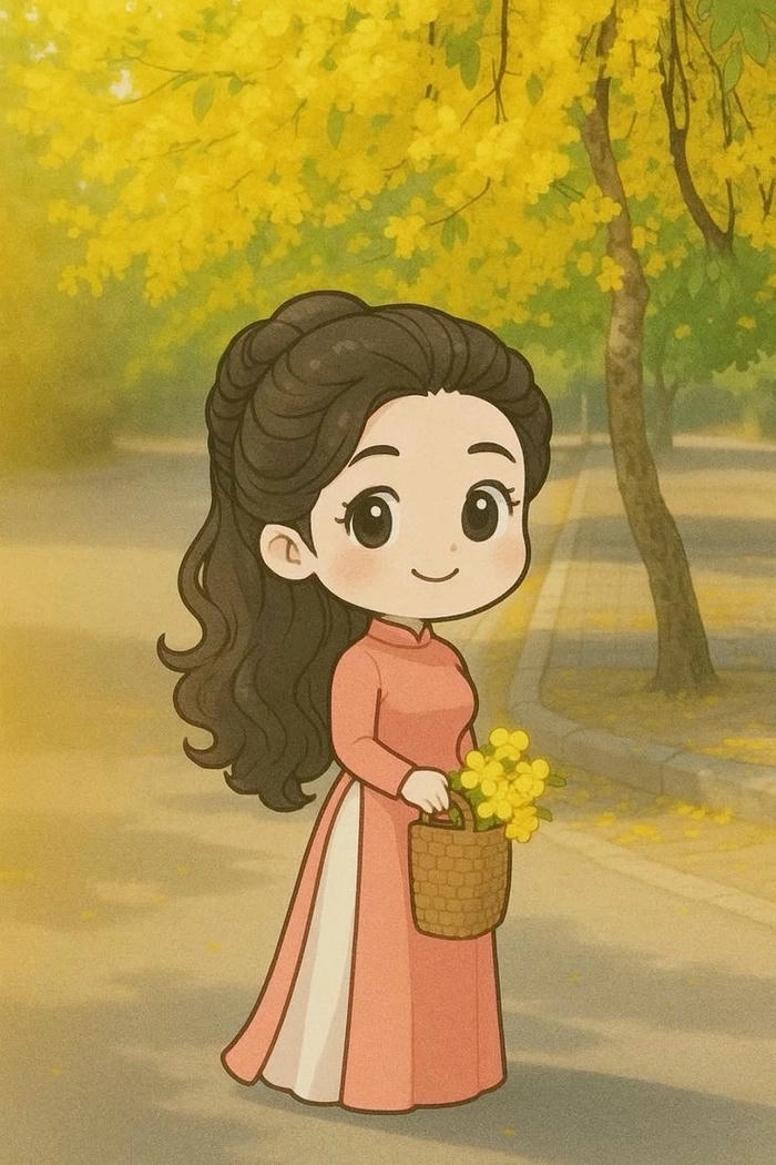 Ảnh cô giáo cute trong sáng đáng yêu