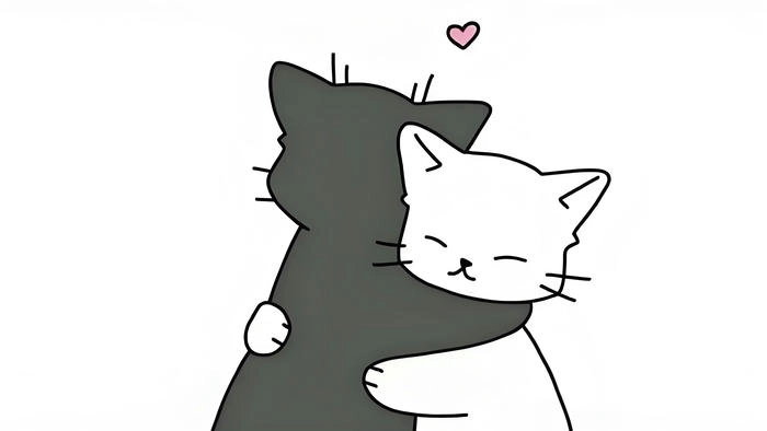 Ảnh cute ôm nhau tình cảm