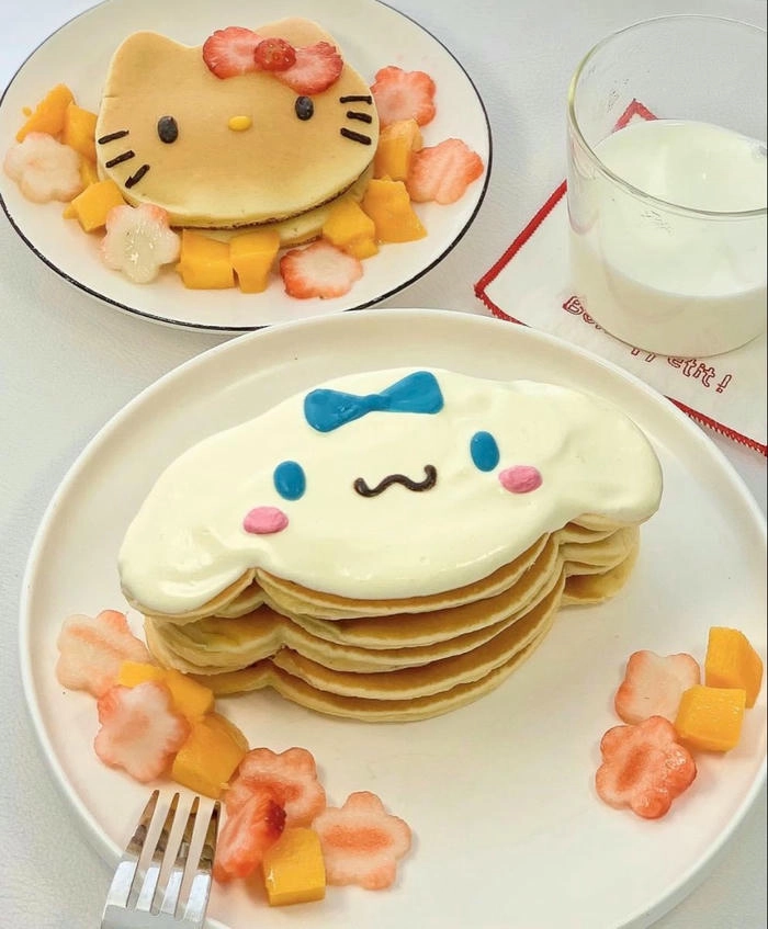 Ảnh đồ ăn hoạt hình cute ngộ nghĩnh