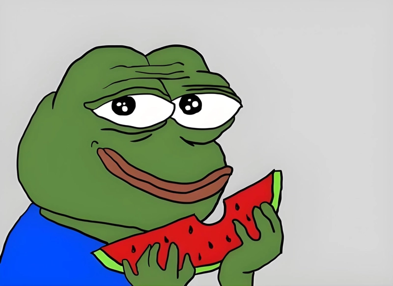 Ảnh ếch meme dễ thương