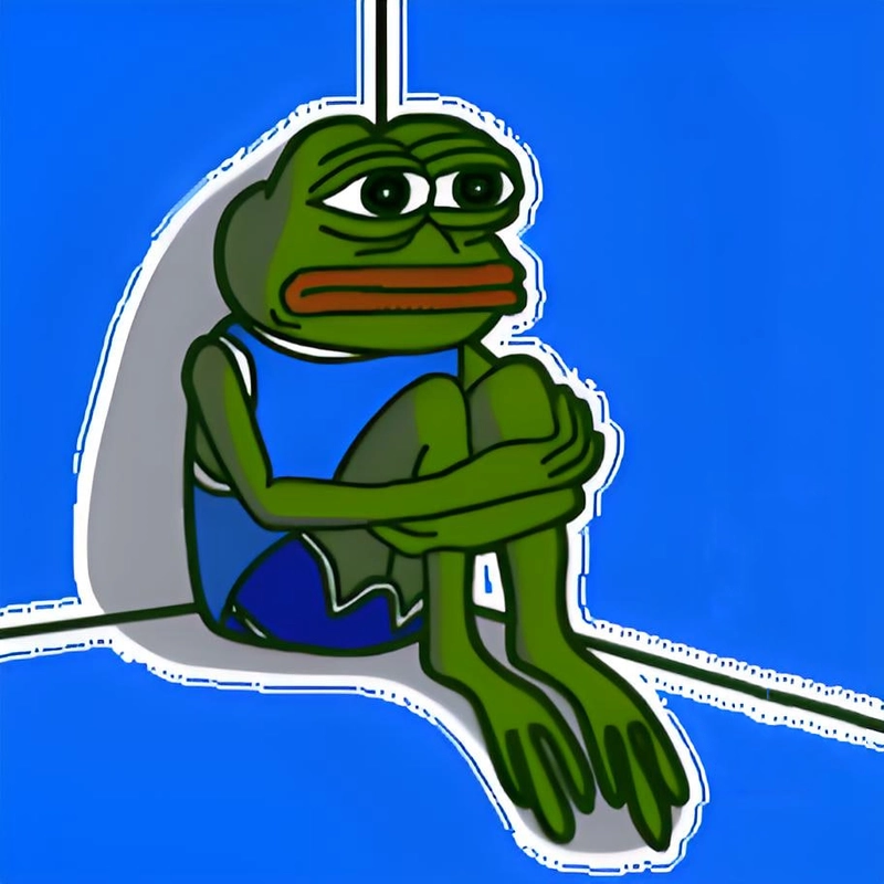 Ảnh ếch xanh meme lầy