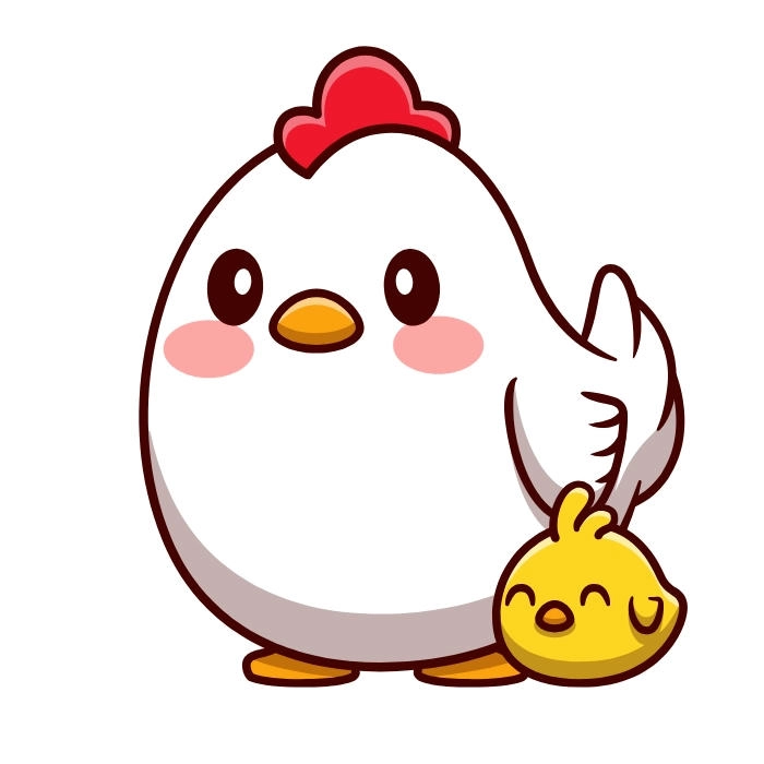 Ảnh gà siêu cute đáng yêu khó cưỡng