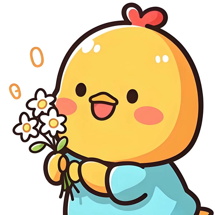 Ảnh gà siêu cute với tạo hình cực xinh