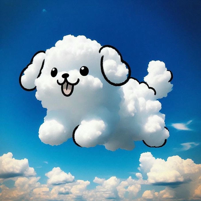Ảnh mây đẹp cute lung linh trên bầu trời