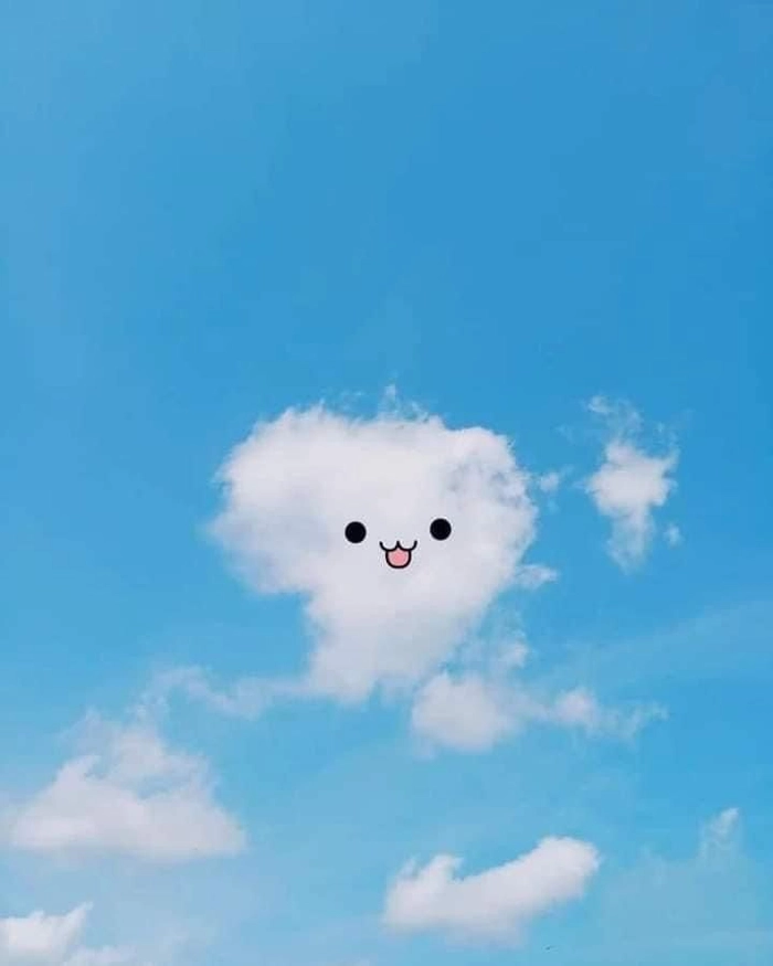 Ảnh mây hồng cute gợi cảm giác bình yên