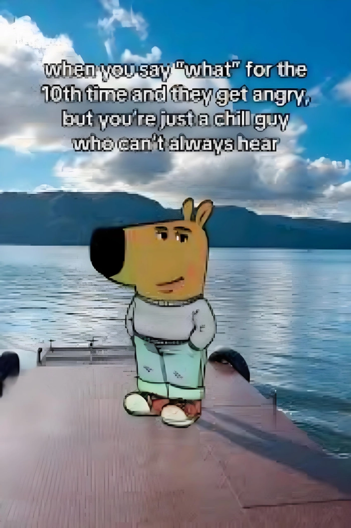 Ảnh meme Chill Guy hài độc lạ