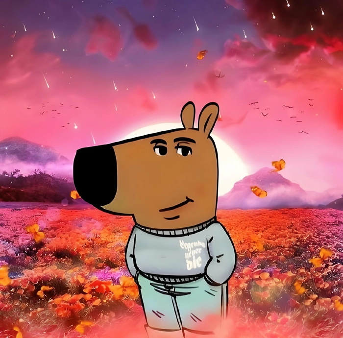 Ảnh meme Chill Guy hài hước