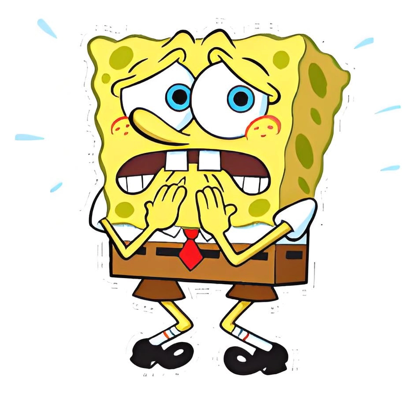 Ảnh meme Spongebob dễ thương