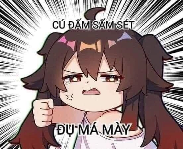Ảnh meme anime biểu cảm