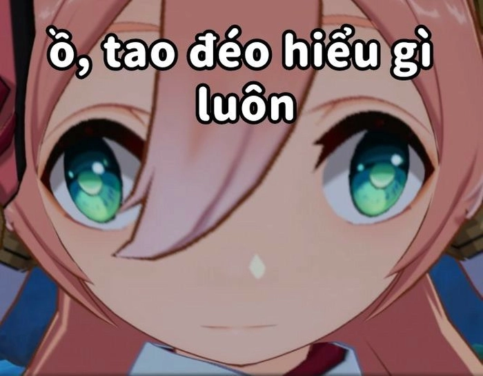Ảnh meme anime cute đáng yêu