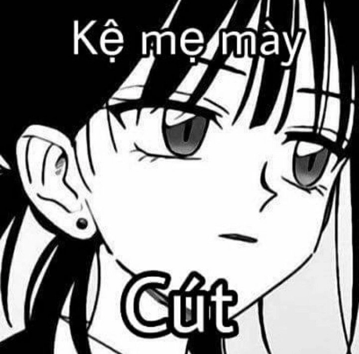 Ảnh meme anime cute độc đáo