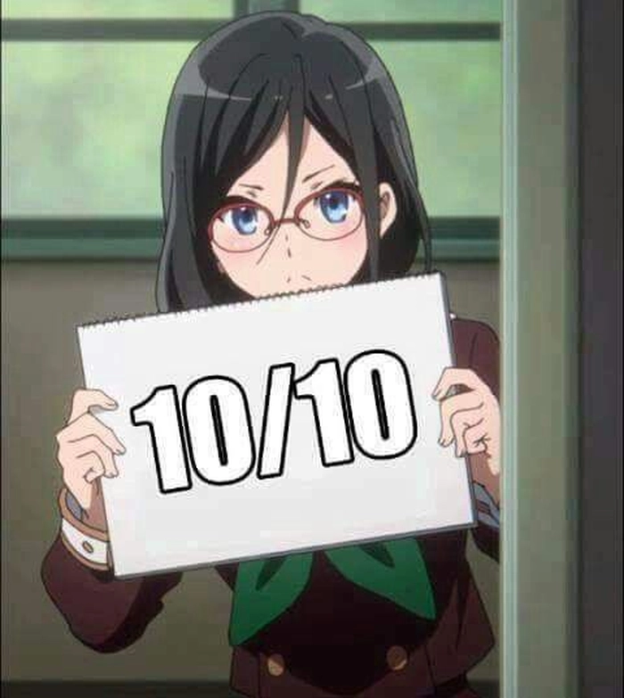 Ảnh meme anime cute ngộ nghĩnh