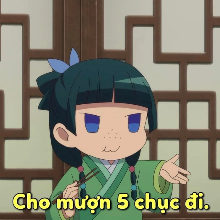 Ảnh meme anime hài ngắn gọn