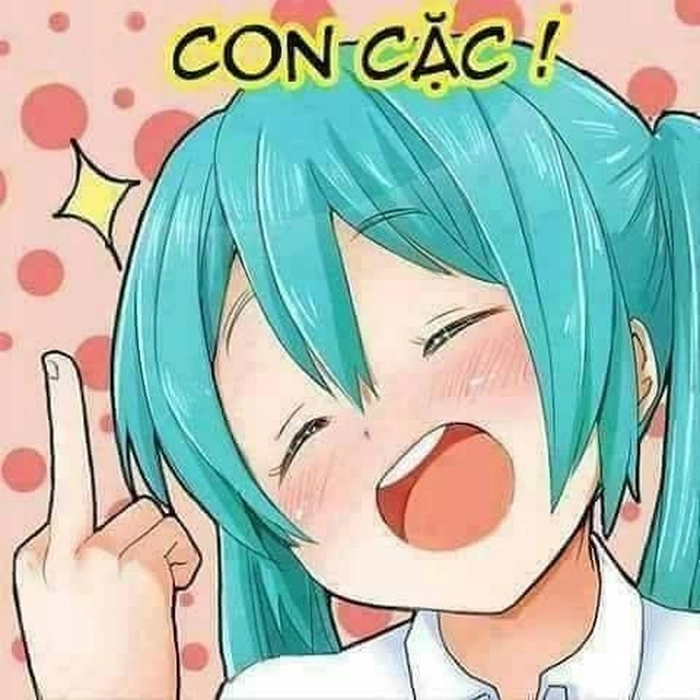 Ảnh meme anime ngộ nghĩnh