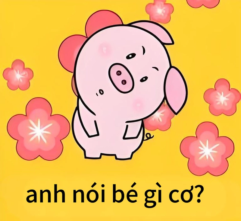 Ảnh meme đáng yêu dễ thương làm ảnh đại diện