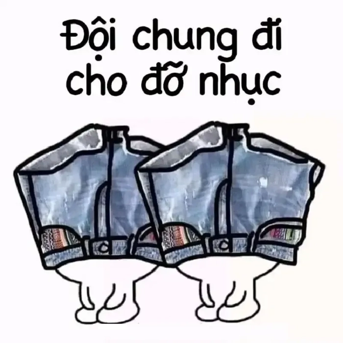 Ảnh meme đội quần bựa hài khó đỡ