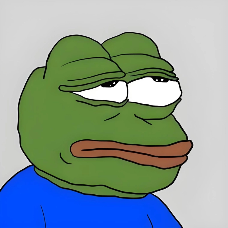 Ảnh meme ếch xanh cute