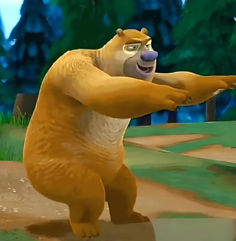 Ảnh vui nhộn gấu Boonie meme bá đạo