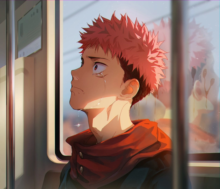 Anime nam tóc hồng cute trong tạo hình đáng yêu