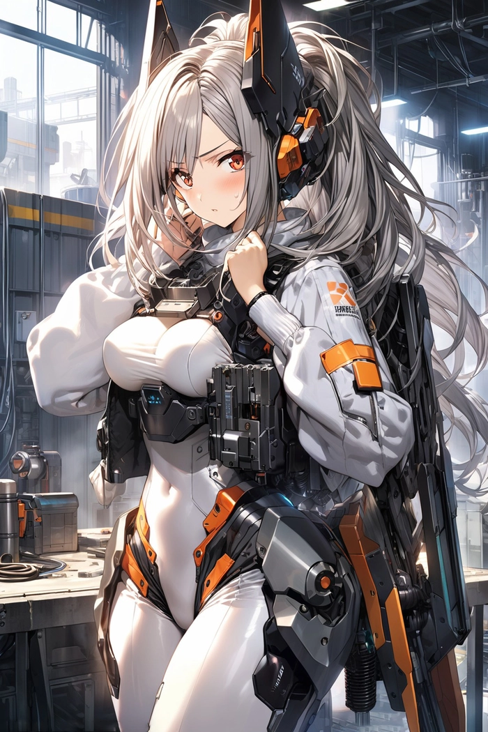 Anime nữ tóc dài lạnh lùng bí ẩn