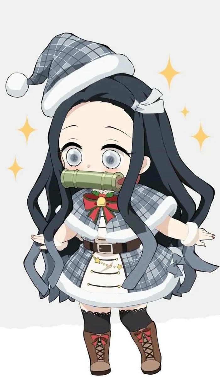 Avatar Nezuko chibi ngọt ngào đáng yêu