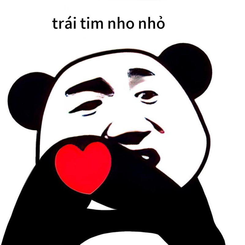 Avatar meme gấu trúc yêu ngộ nghĩnh