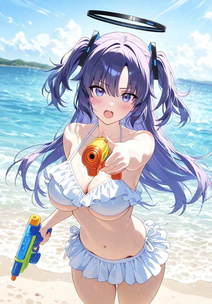 Blue Archive Yuuka fanart cuốn hút