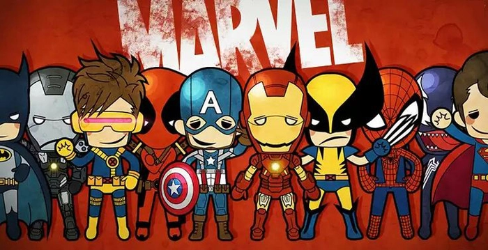 Bộ ảnh Marvel chibi cute dành cho fan hâm mộ