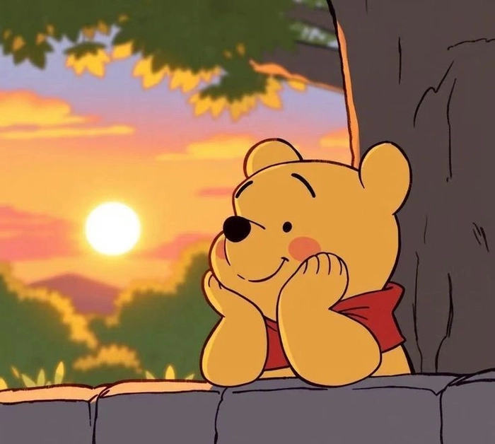 Bộ gấu Pooh meme cực hài dễ thương