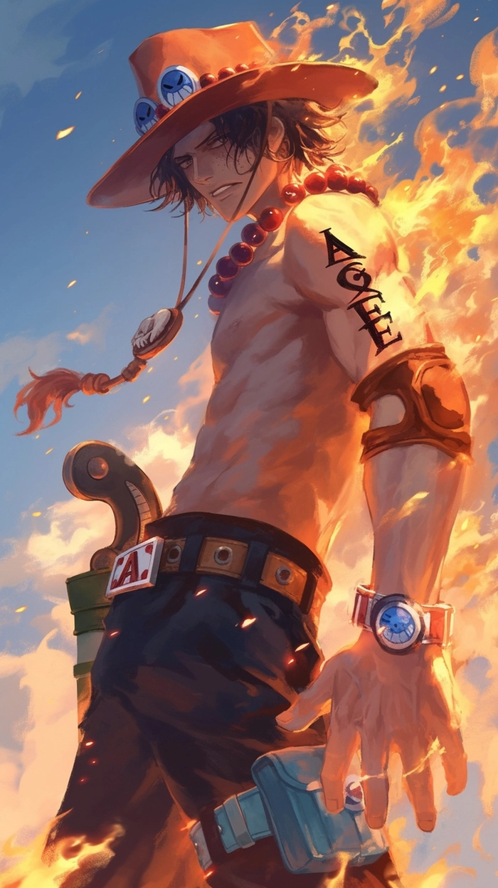 Bộ hình ảnh Ace đẹp và lôi cuốn fan One Piece