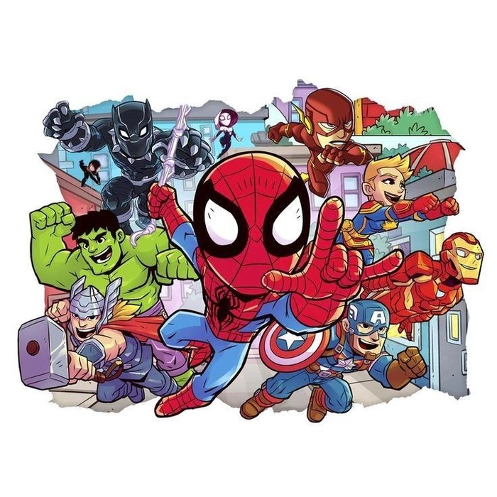 Bộ sưu tập Avenger chibi ngộ nghĩnh đáng yêu