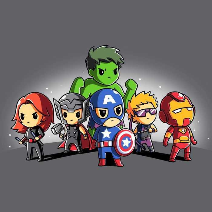 Bộ sưu tập ảnh Marvel chibi dễ thương hết nấc
