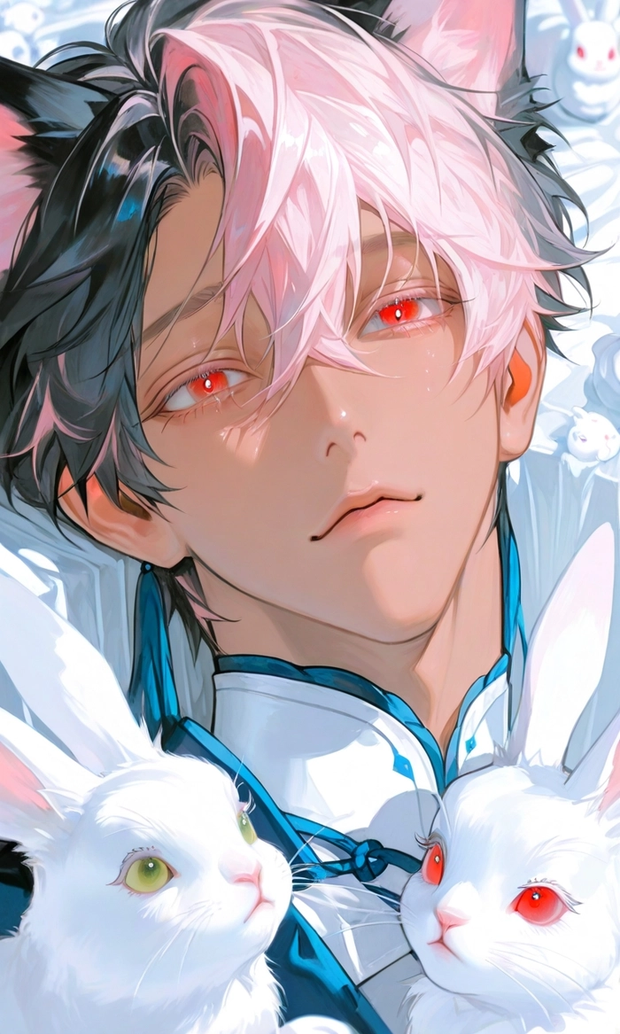 Bộ sưu tập ảnh anime nam tóc hồng độc đáo