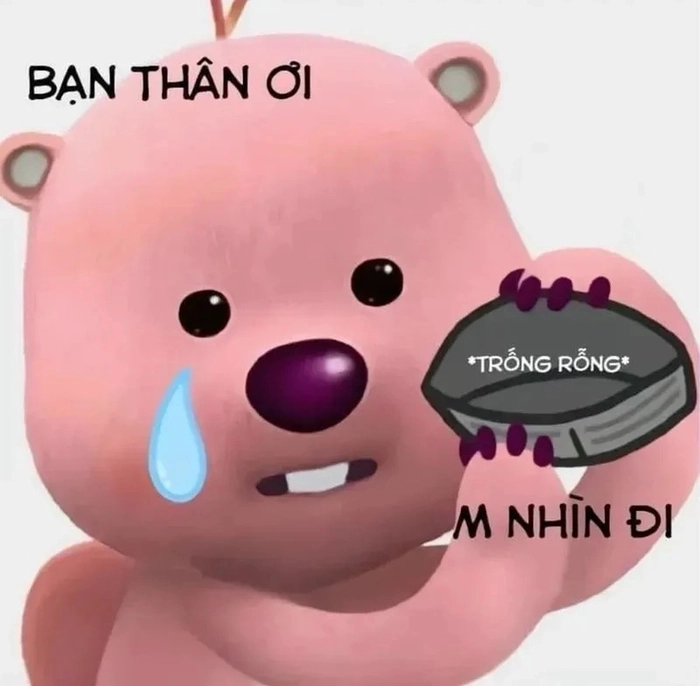 Bộ sưu tập meme ví hết tiền hot trend