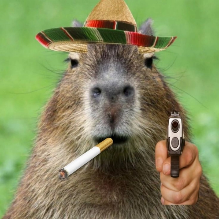 Capybara meme anime hài hước