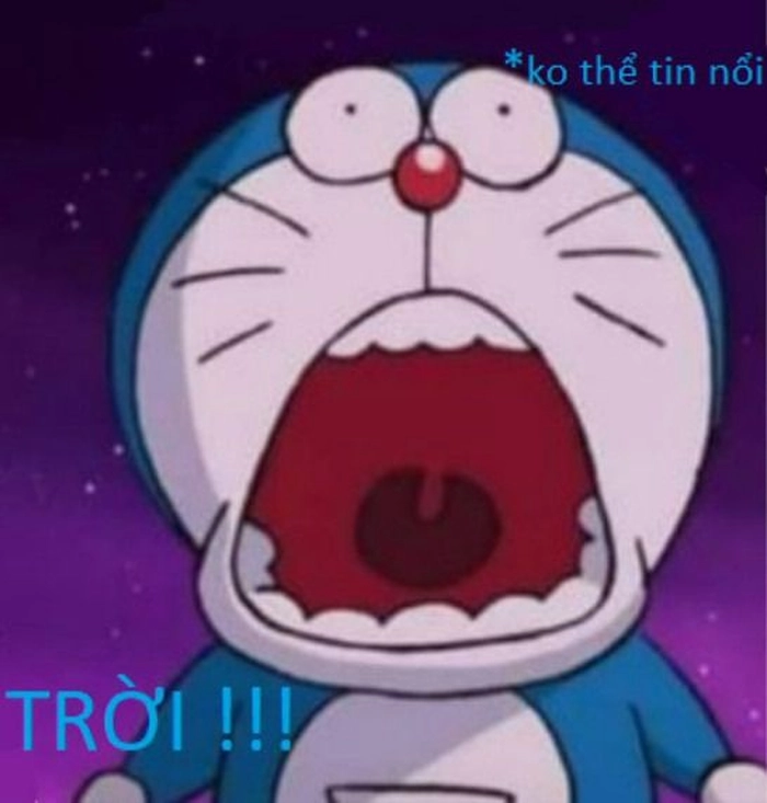 Doraemon meme giơ ngón giữa siêu bựa